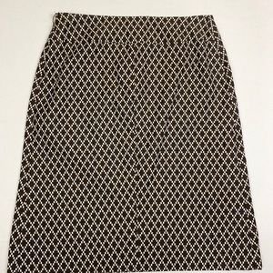 TAHARI Skirt Brown Pencil Skirt